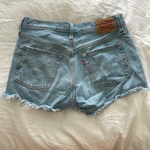 Levi 501 jean shorts